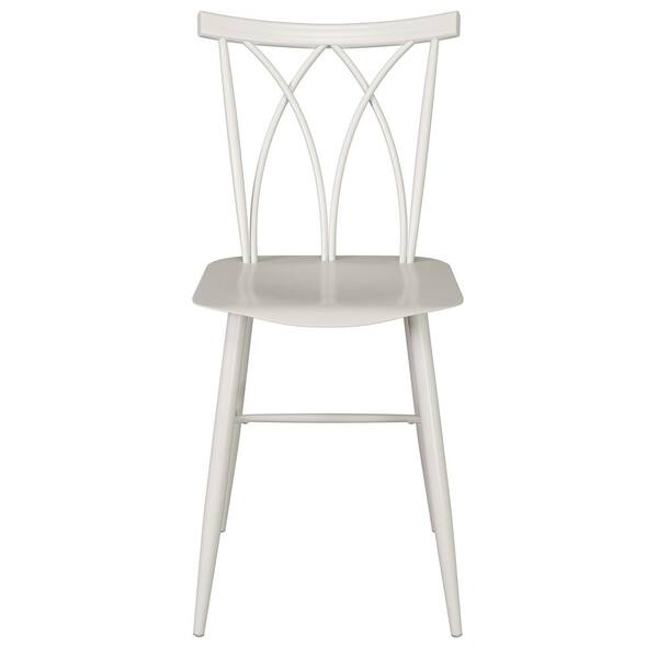 Becket metal x discount back dining chair