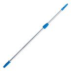 Unger 4-8 ft. Aluminum Telescopic Pole with Connect and Clean Locking ...