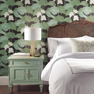 Lily Pad Peel and Stick Wallpaper (Covers 28.18 sq. ft.)