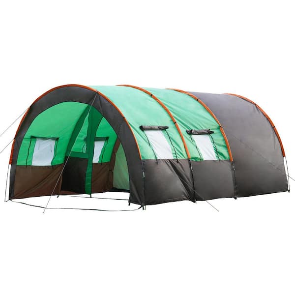 Double Layer Waterproof 2 Person Camping Tent Shelter Outdoor Hiking One Size 