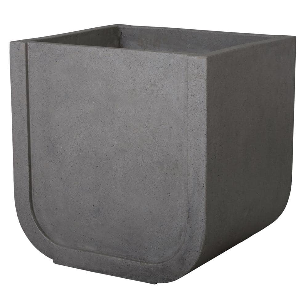 28 in. L x 24 in. W x 28.5 in. H Gray Terrazzo Square Planter price history on PriceWatchPro
