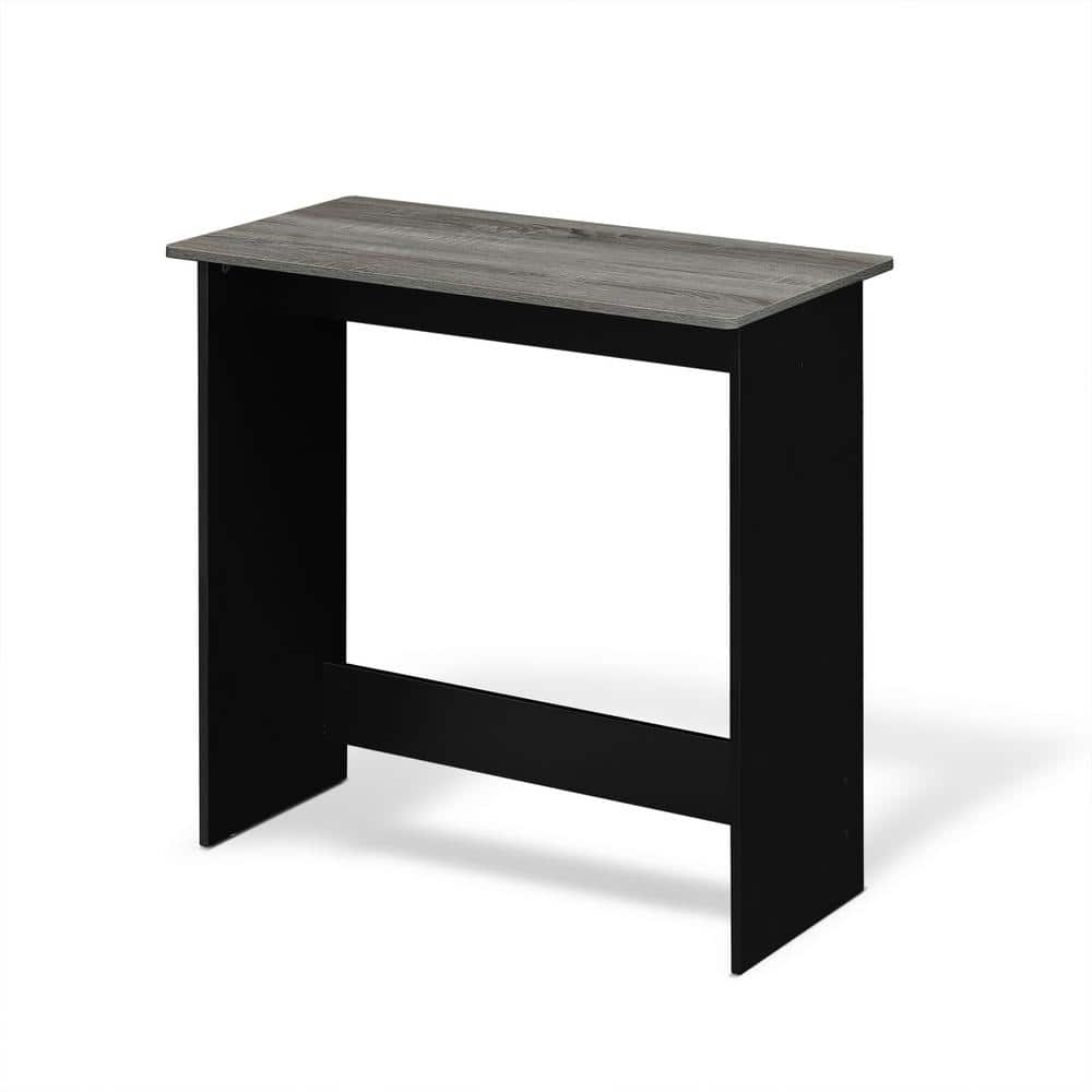 Columbia Walnut A-Frame Foldable Computer Desk with Drawer