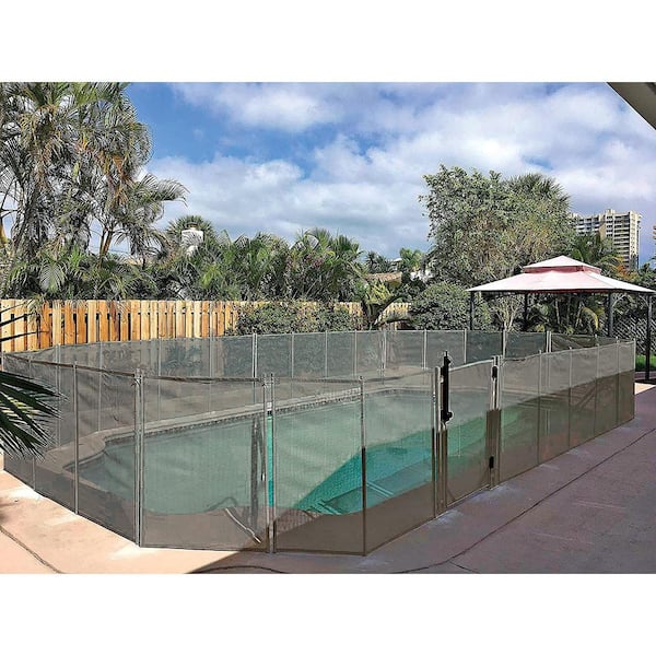 Water Warden 5 ft. x 12 ft. In-Ground Pool Safety Fence