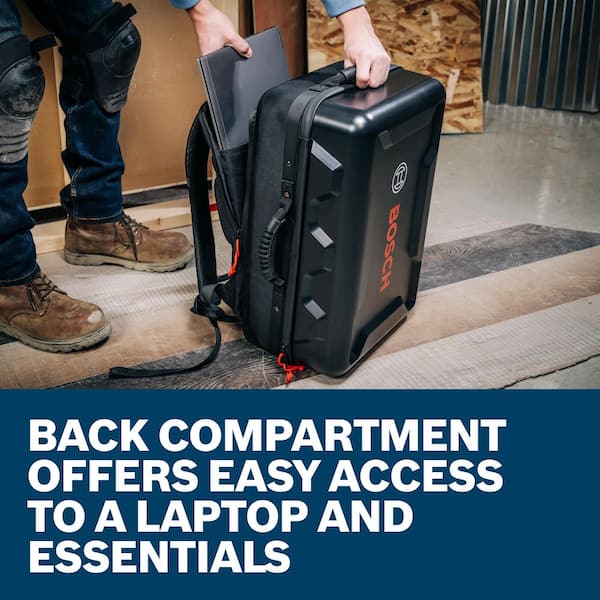 BOSCH Hightec Premium（トランスポーター様用） Bosch 15 in. Rotary Laser Tool Backpack GBP21-17 - The Home Depot