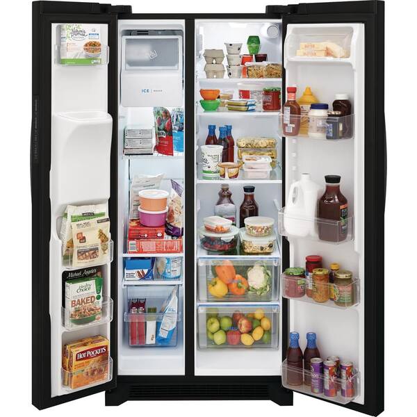 frigidaire side by side door bins