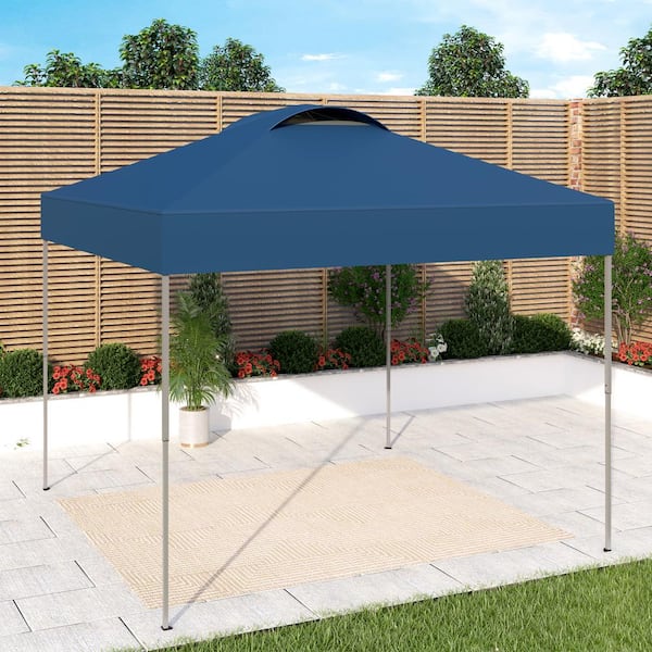PHI VILLA 10 ft. x 10 ft. Pop Up Canopy Blue