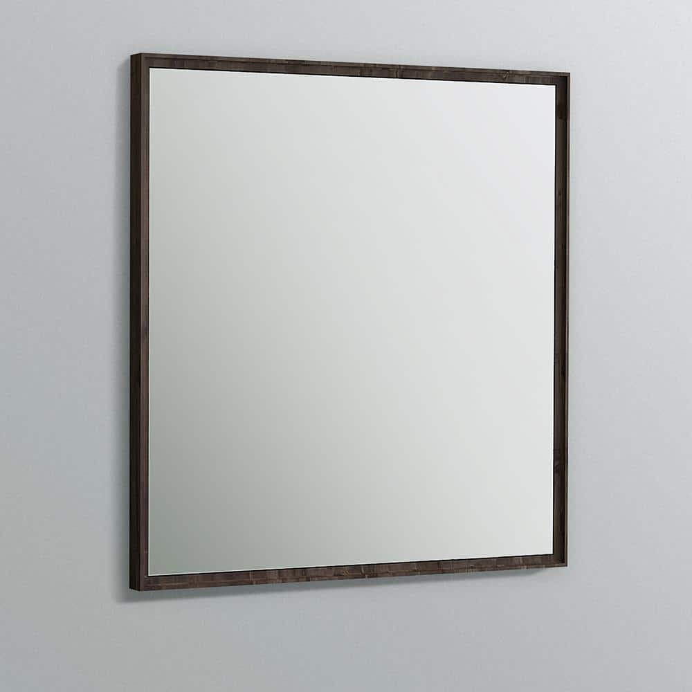 Formosa 32" Rectangular Wood Framed Bathroom Vanity Mirror
