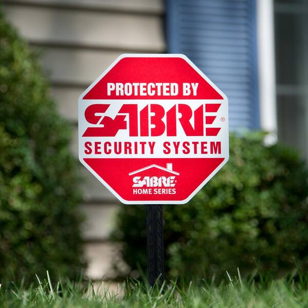 SABRE Home Security Sign HS-SYS - The Home Depot