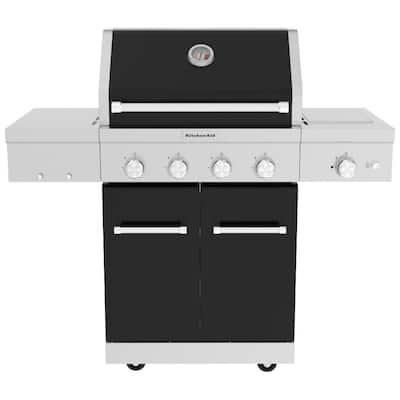 Thor Kitchen 7-Piece 32.0625-in W x 26-in D x 20-in H Outdoor Kitchen Gas  Grill with 5 Burners