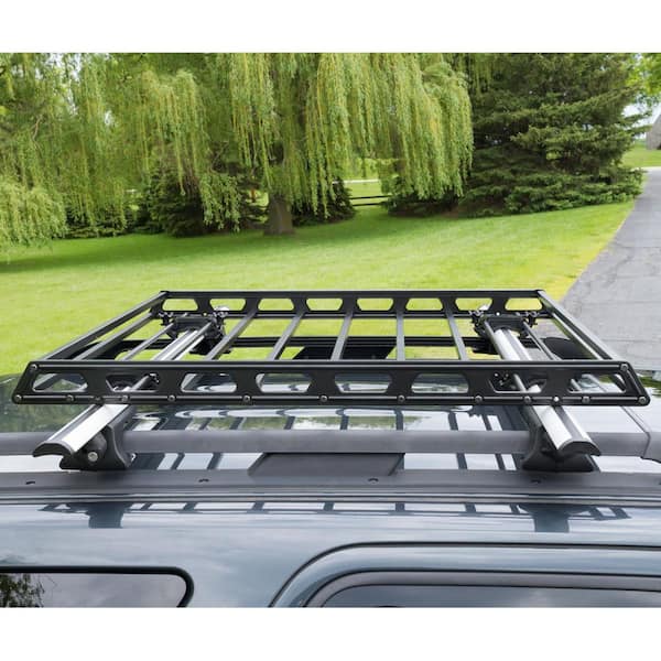 Elevate Outdoor 150 lbs. Low-Profile Car Roof Rack Camping Cargo