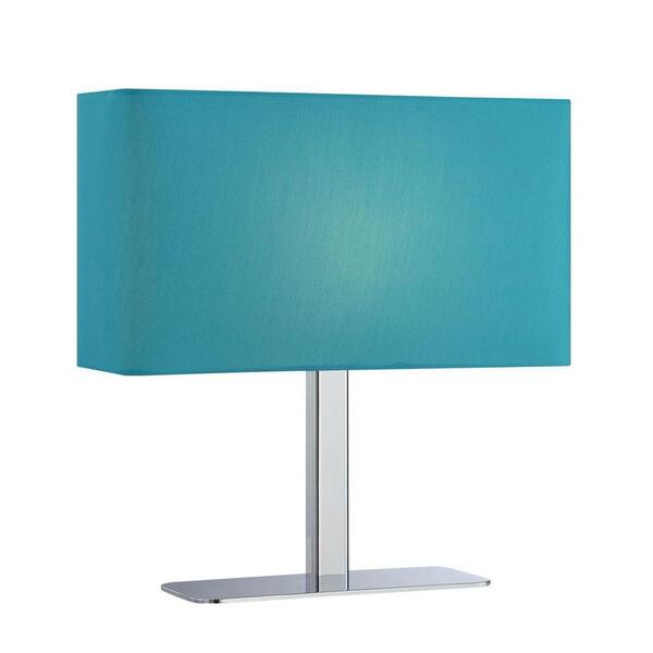 Illumine 15.3 in. Chrome Table Lamp
