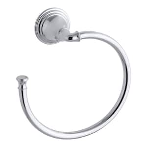 Devonshire Towel Ring in Polished Chrome
