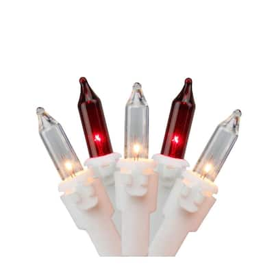 Red And White Lights - Christmas Lights - Christmas Decorations - The Home Depot