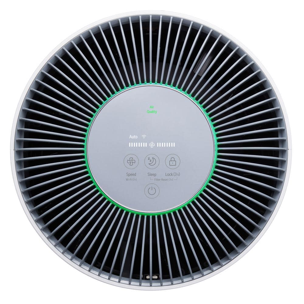 LG PuriCare 360 White NanoFiber True HEPA Air Purifier