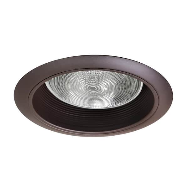 Oil Rubbed Bronze Recessed Baffle Trim, 6 Inch Recessed Lighting Trim Oil Rubbed Bronze