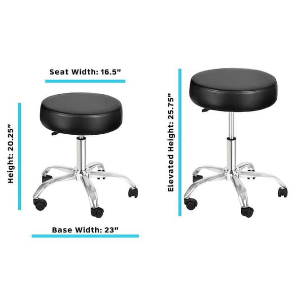 Pneumatic discount work stool