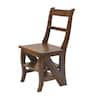 Carolina Chair & Table Chestnut Wood Folding Library Chair 1617-NC