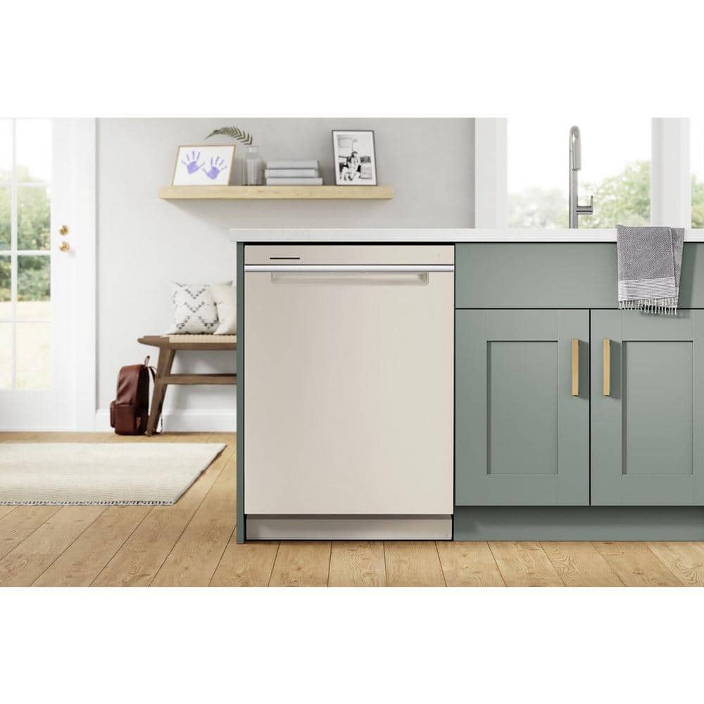 Beige Stainless Steel Energy Star Large Capacity Dishwasher