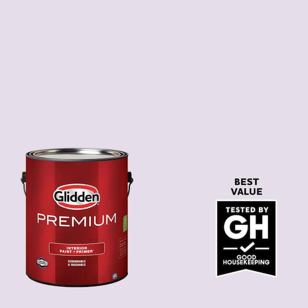 Glidden Premium 1 gal. PPG1176-2 Orchid Lane Satin Interior Latex