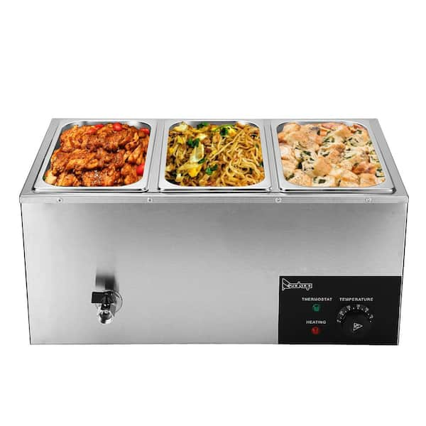 BENTISM 18.9 x 10.2 Electric Food Buffet Server, Buffet Server