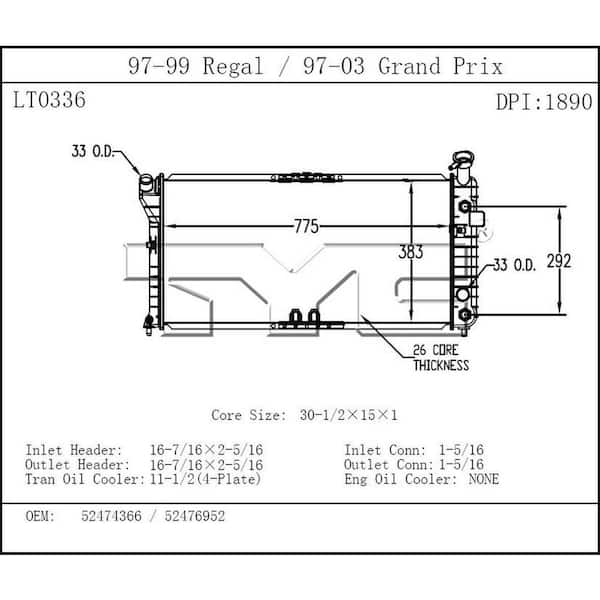 TYC Radiator