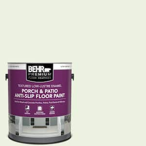 1 gal. #P380-1 Magic Mint Textured Low-Lustre Enamel Interior/Exterior Porch and Patio Anti-Slip Floor Paint