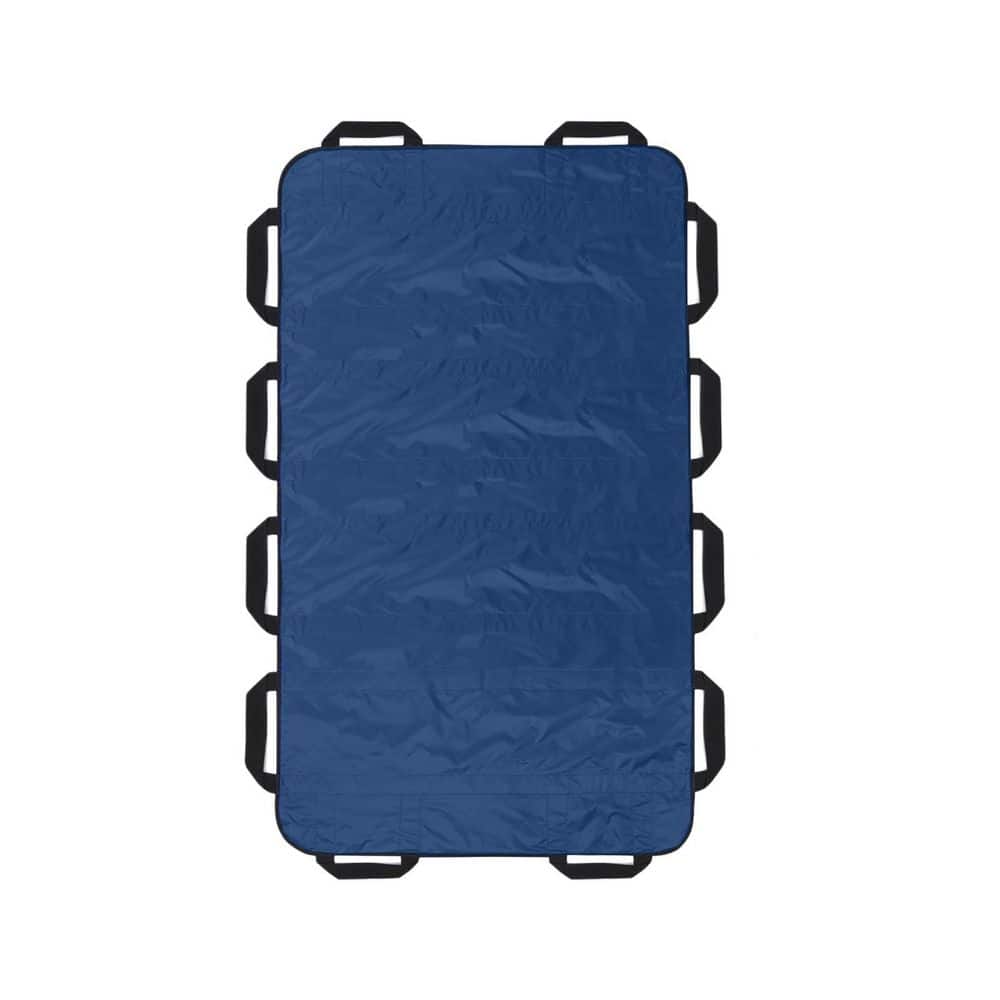 63 in. x 40 in. Bed Positioning Pad in Navy Blue with Reinforced Handles, Patient Transfer Slide Sheet for Body Lifting price history on PriceWatchPro