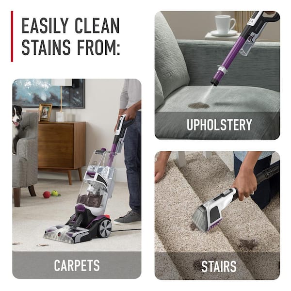 HOOVER SmartWash Pet Complete Automatic Corded Upright Carpet