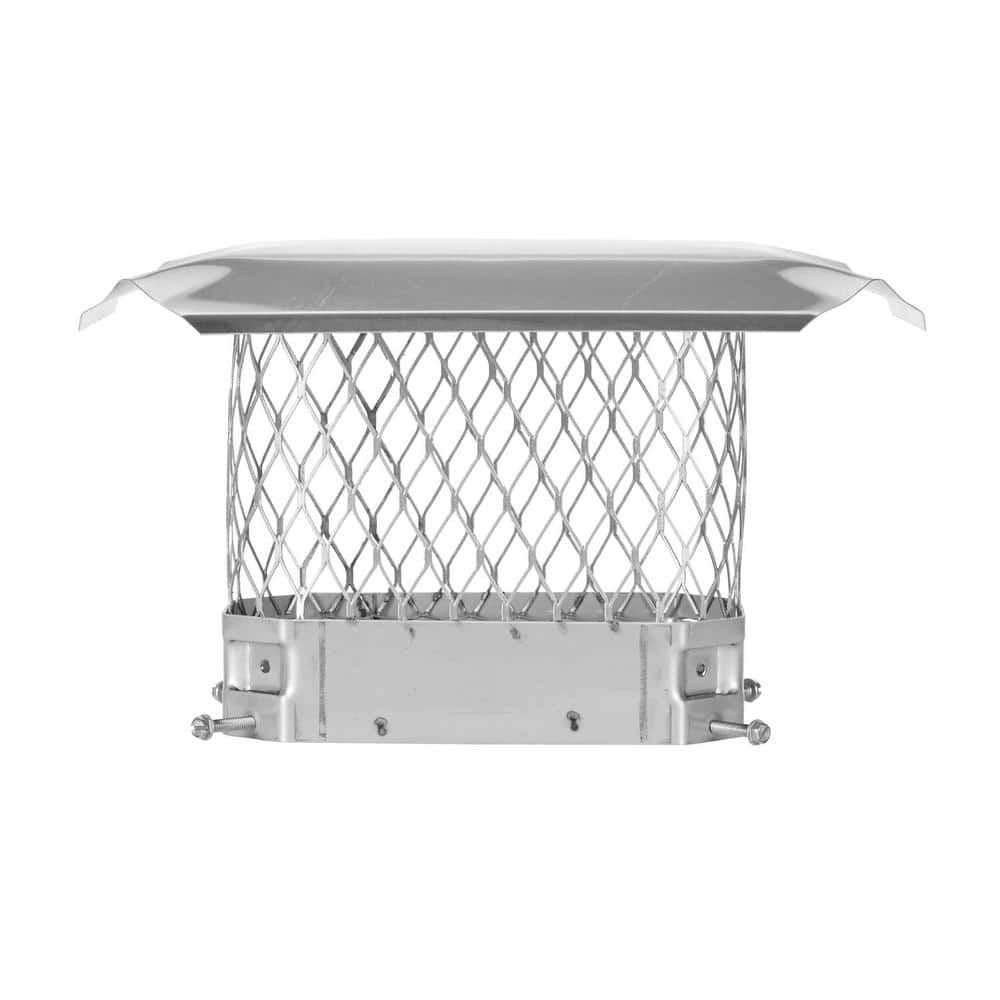 9 in. x 5 in. Bolt-On Single Flue Chimney Cap in Stainless Steel price history on PriceWatchPro