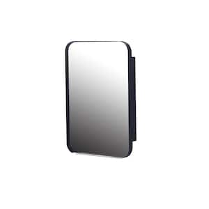 16 in. W x 24 in. H Rectangular Metal Medicine Cabinet with Mirror