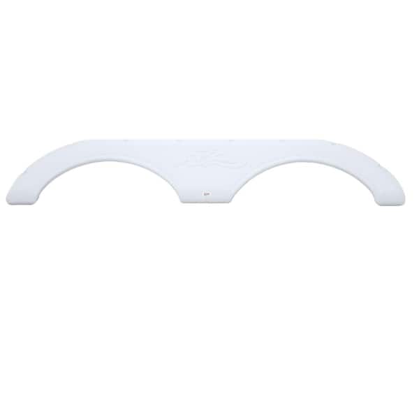 ICON Tandem Axle Fender Skirt FS2283 for Heartland-Polar White