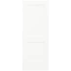 30 in. x 80 in. Monroe White Painted Smooth Solid Core Molded Composite MDF Interior Door Slab