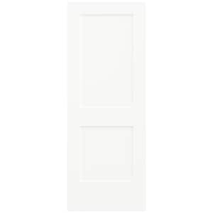 32 in. x 80 in. Monroe White Painted Smooth Solid Core Molded Composite MDF Interior Door Slab