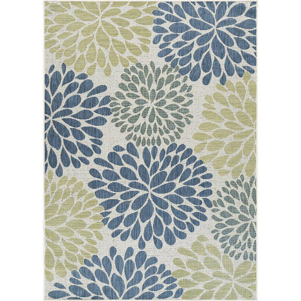 California Tropical Olive 6 ft. x 9 ft. Tropical Indoor Outdoor Area Rug price history on PriceWatchPro