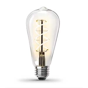 Vintage "Edison Look" CLASSIC BULB Tubular T14 Spiral Filament Lamp Light 
