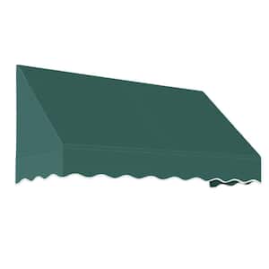 7.38 ft. San Francisco Acrylic Fabric Fixed Awning (88.5 in. W x 24 in. H x 36 in. D) in Forest