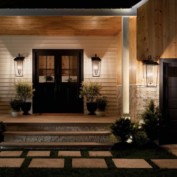 KICHLER Mathus 30.25 in. 3-Light Olde Bronze Traditional
