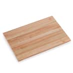 3 ft. L x 25 in. D x 1.75 in. T Finished Maple Solid Wood Butcher Block Countertop With Eased Edge
