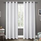 Winter White Thermal Grommet Blackout Curtain - 52 in. W x 96 in. L (Set of 2)