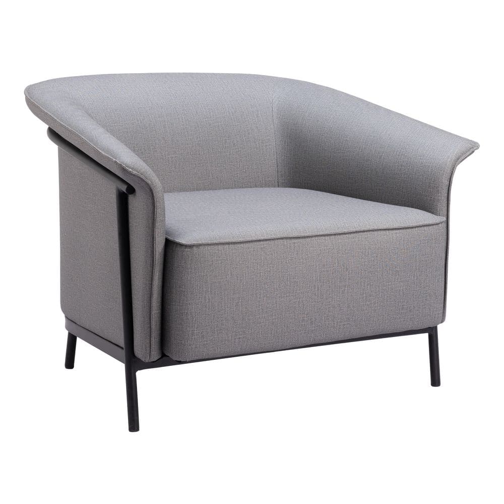 Burry Gray Accent Chair price history on PriceWatchPro