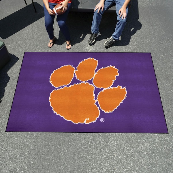 FANMATS NFL Ulti-Mat 5 x 8 Navy Indoor Solid Area Rug in the Rugs