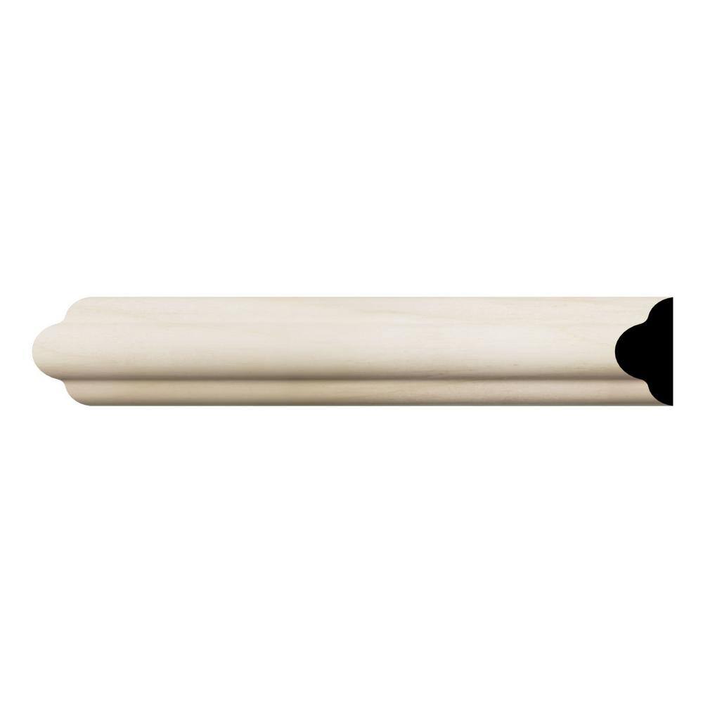 WM1215 0.56 in. D x 1.25 in. W x 96 in. L Wood Poplar Chair Rail Moulding price history on PriceWatchPro