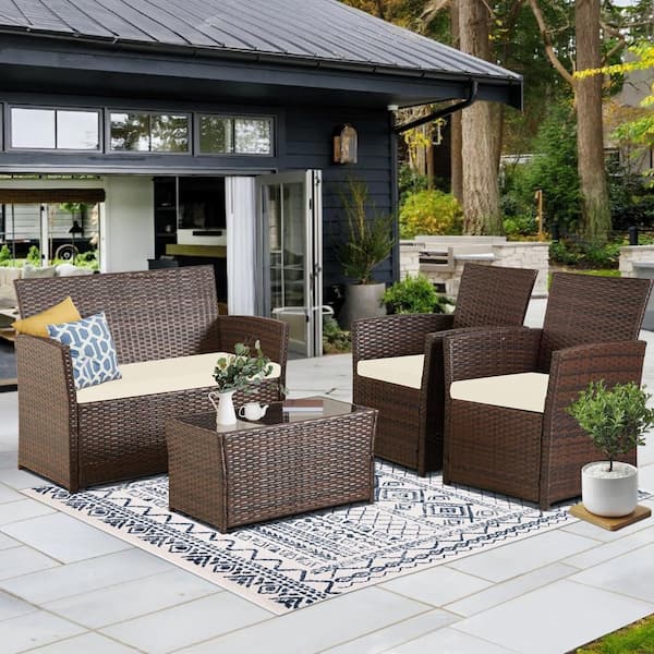 Home depot outdoor wicker sales