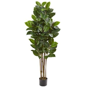 58 in. Rubber Leaf Artificial Tree