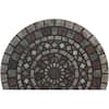 Mohawk Home Mosaic Mythos Stone Slice 23 in. x 35 in. Doorscapes Estate ...