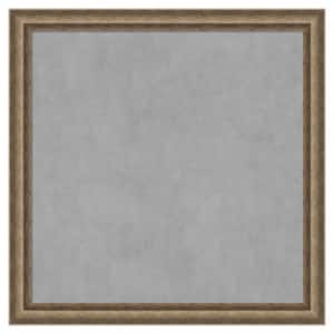 Angled Bronze 27 in. x 27 in. Framed Magnetic Board