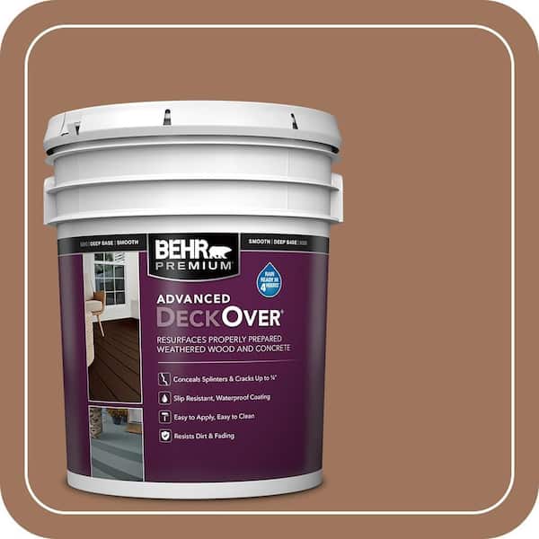 5 gal. #SC-152 Red Cedar Smooth Solid Color Exterior Wood and Concrete Coating
