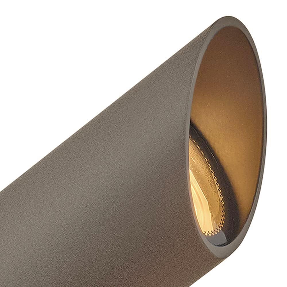 Textured Brown Aluminum LED Spot Light - Outdoor Wet Rated
