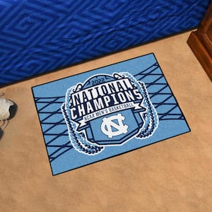 University of North Carolina at Chapel Hill 2022 NCAA Basketball National Championship 1.5 ft. x 2.5 ft. Starter Mat