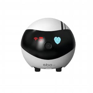 EBO Air 1080p Full HD Movable Indoor WiFi Camera Robot, 2 Way Voice and Night Vision, Laser Point for Pet Playing